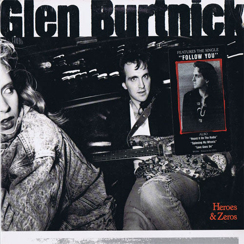 Glen Burtnick - Heroes & Zeros - LP