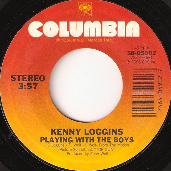 Kenny Loggins - Playing With The Boys - LP