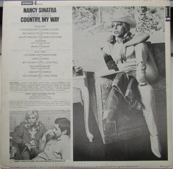 Nancy Sinatra - Country, My Way - LP
