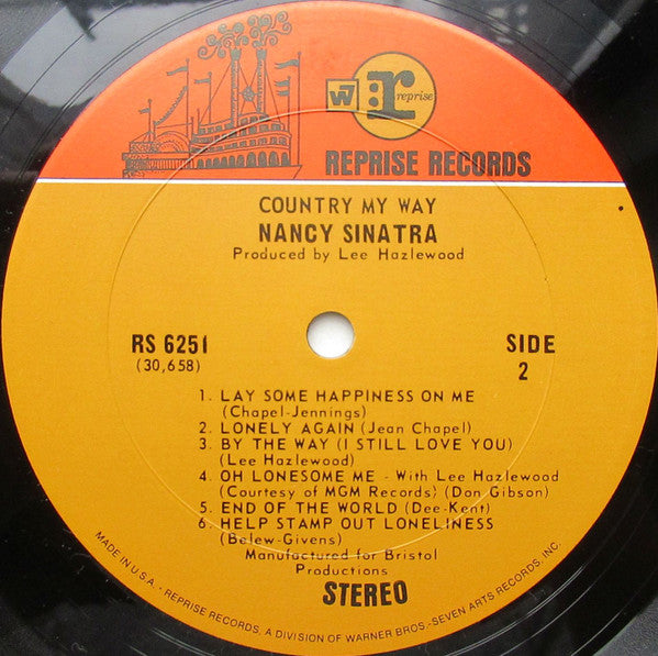 Nancy Sinatra - Country, My Way - LP