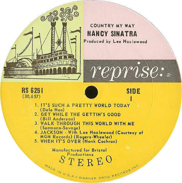 Nancy Sinatra - Country, My Way - LP