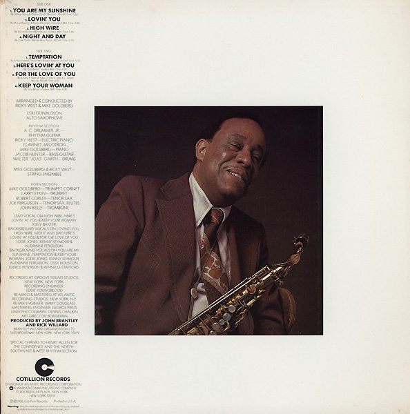 Lou Donaldson - A Different Scene - LP