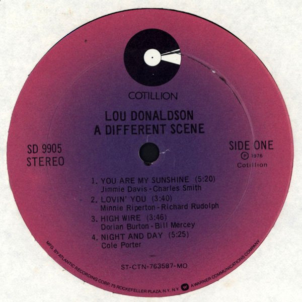 Lou Donaldson - A Different Scene - LP