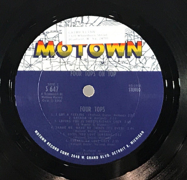 Four Tops - Four Tops On Top - LP