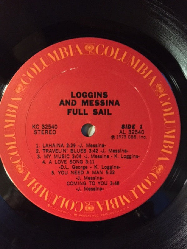 Loggins & Messina* - Full Sail - LP
