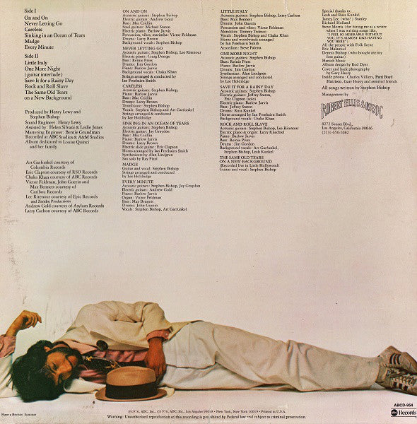 Stephen Bishop - Careless - LP
