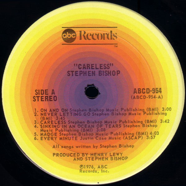 Stephen Bishop - Careless - LP