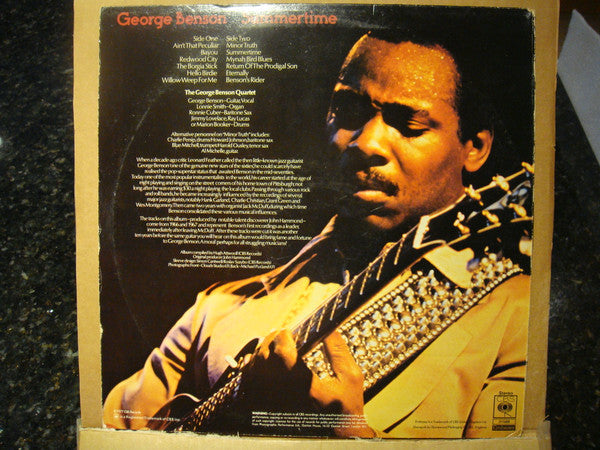 George Benson - Summertime - LP