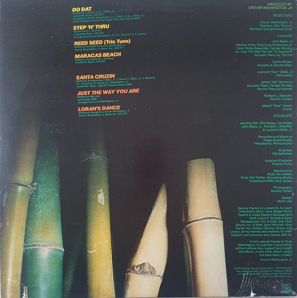 Grover Washington, Jr. - Reed Seed - LP