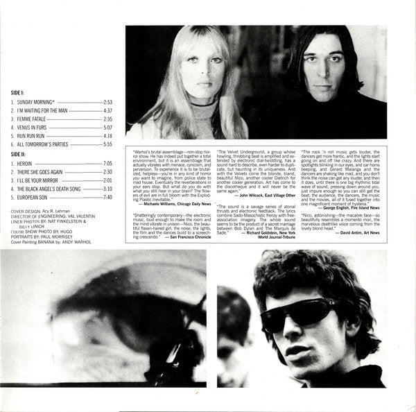 The Velvet Underground & Nico  - The Velvet Underground & Nico - LP