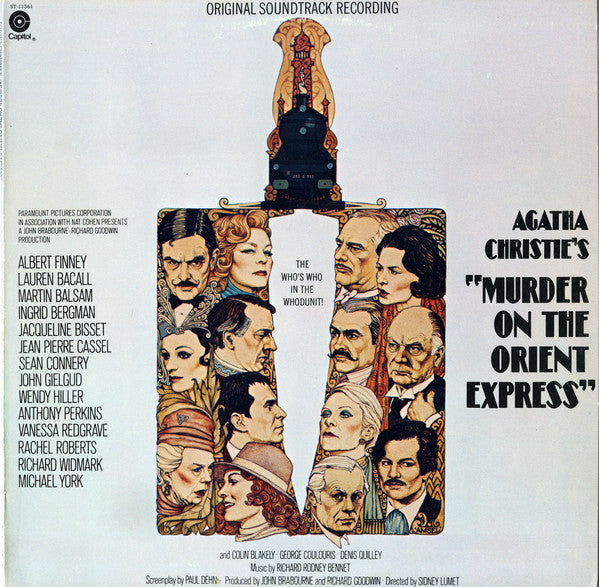 Richard Rodney Bennett - Agatha Christie's Murder On The Orient Express (Original Soundtrack Recording) - LP
