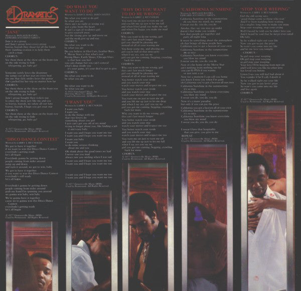 The Dramatics - Do What You Wanna Do - LP