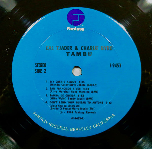 Cal Tjader And Charlie Byrd - Tambu - LP