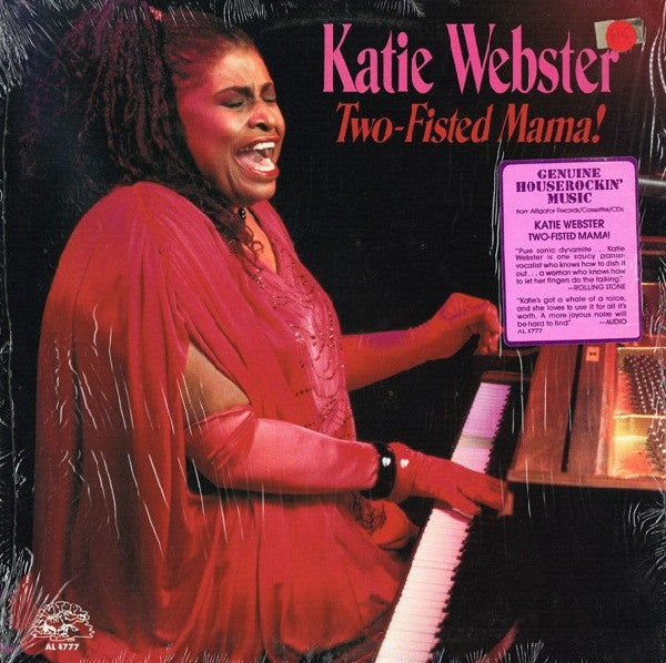 Katie Webster - Two-Fisted Mama! - LP