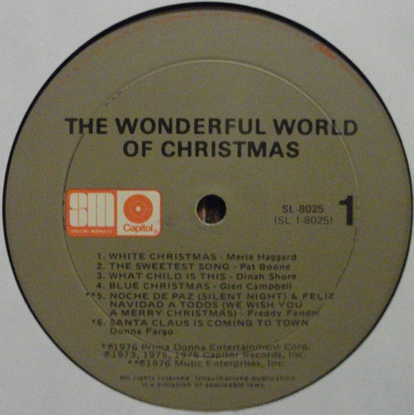 Various - The Wonderful World Of Christmas Album Two - LP
