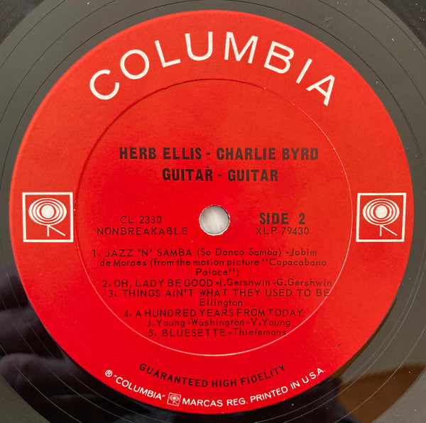 Herb Ellis, Charlie Byrd - Guitar/Guitar - LP