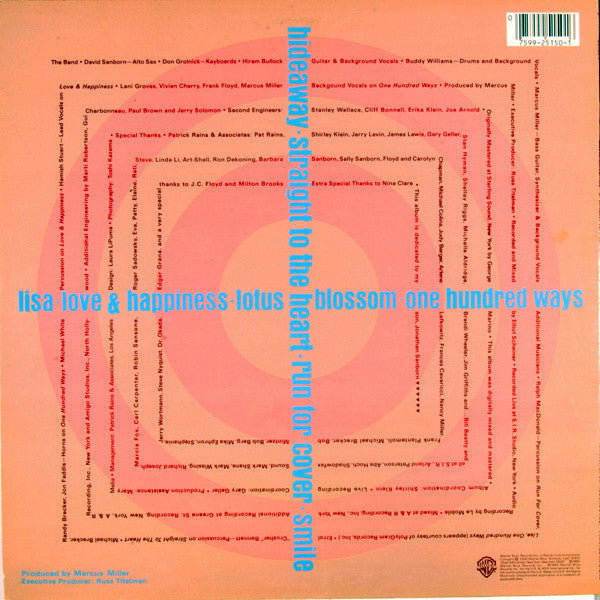 David Sanborn - Straight To The Heart - LP