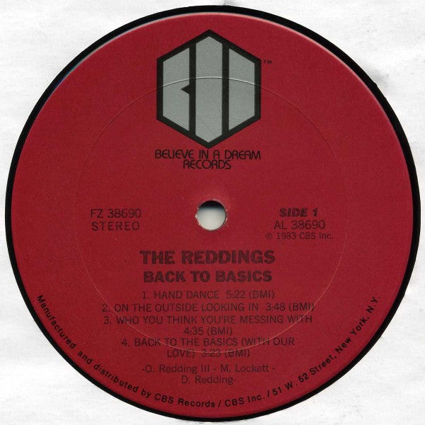 The Reddings - Back To Basics - LP