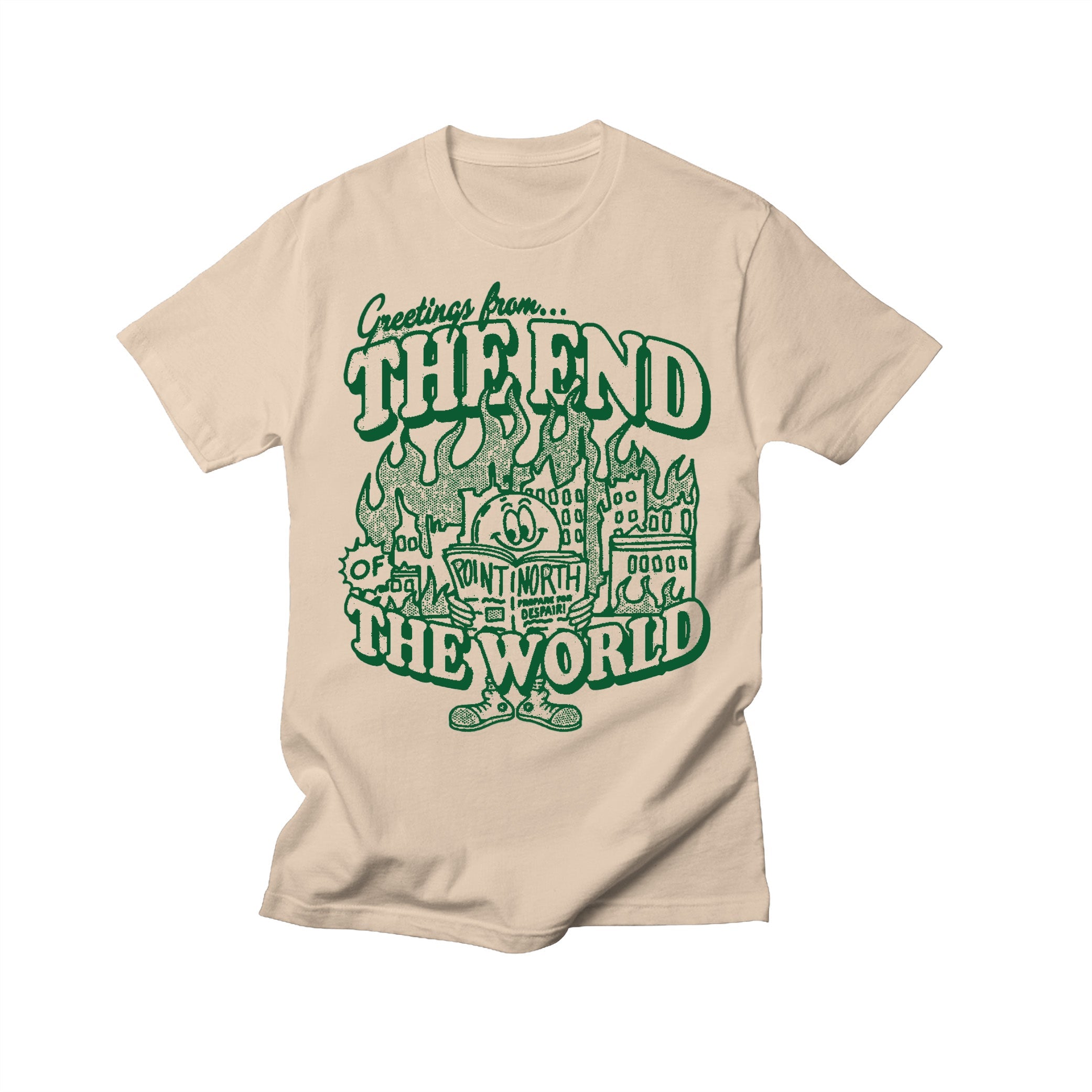 Point North  Prepare For Despair Ivory Tee