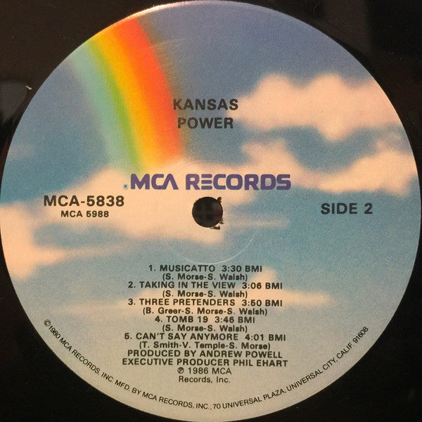 Kansas (2) - Power - LP