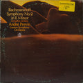 André Previn, London Symphony Orchestra, Rachmaninoff* - Symphony No. 2 In E Minor Op. 27 (Complete Version) - LP