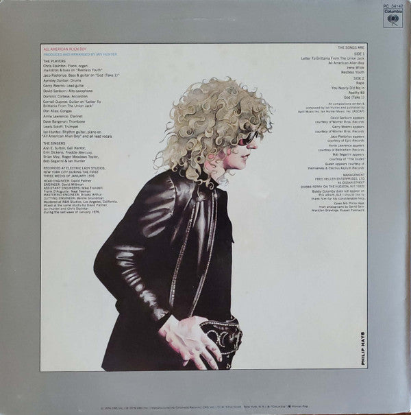 Ian Hunter - All American Alien Boy - LP