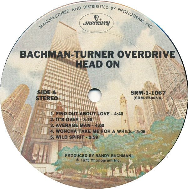 Bachman-Turner Overdrive - Head On - LP