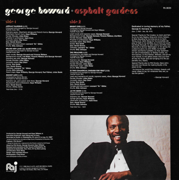 George Howard - Asphalt Gardens - LP