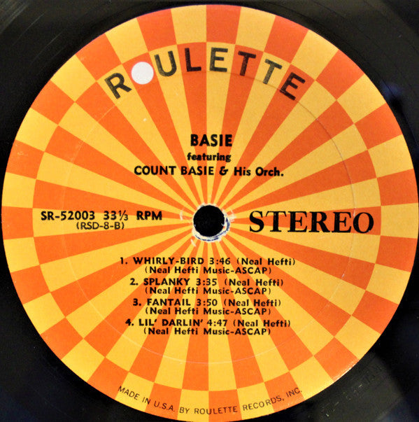 Basie* - Basie - LP