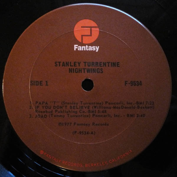 Stanley Turrentine - Nightwings - LP