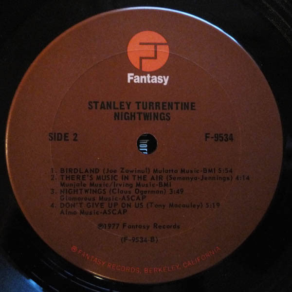 Stanley Turrentine - Nightwings - LP