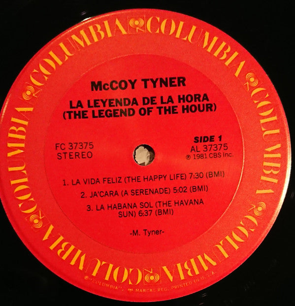 McCoy Tyner - La Leyenda De La Hora = The Legend Of The Hour - LP