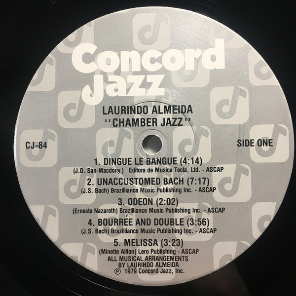 Laurindo Almeida - Chamber Jazz - LP