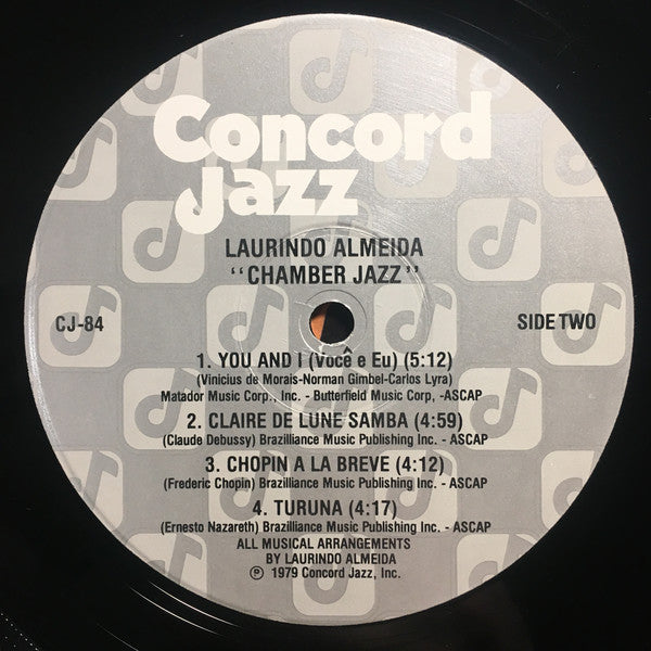 Laurindo Almeida - Chamber Jazz - LP