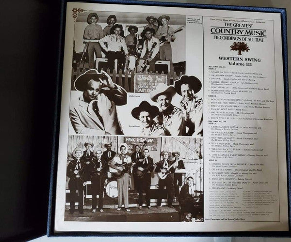 Various - The Greatest Country Music Recordings Of All Time - Western Swing Volume III - LP