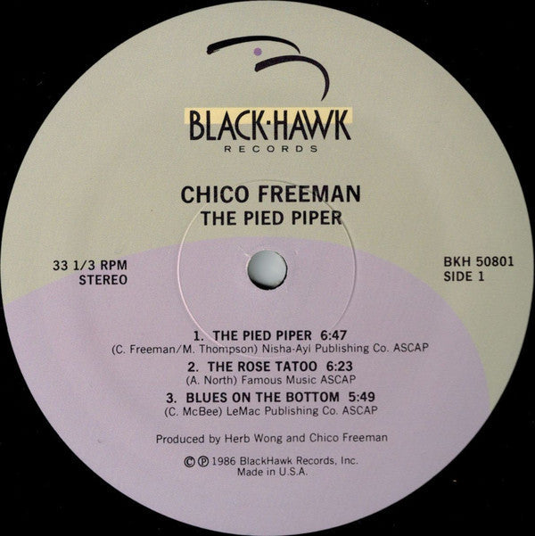 Chico Freeman - The Pied Piper - LP