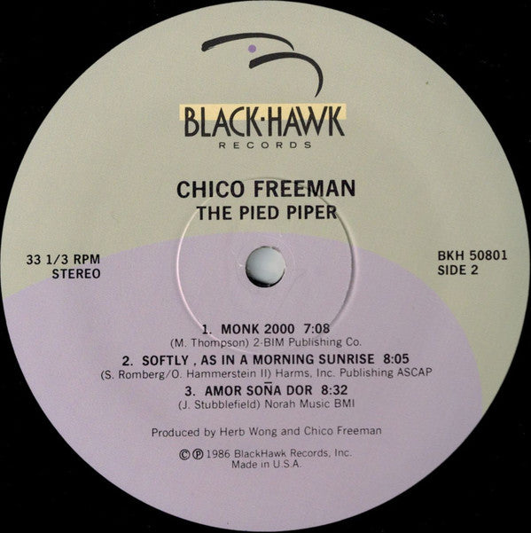 Chico Freeman - The Pied Piper - LP