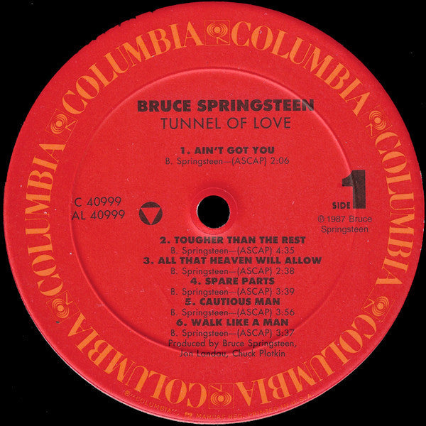 Bruce Springsteen - Tunnel Of Love - LP