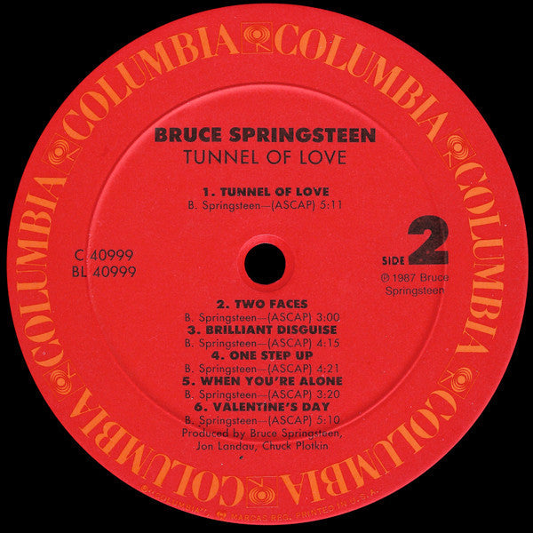 Bruce Springsteen - Tunnel Of Love - LP