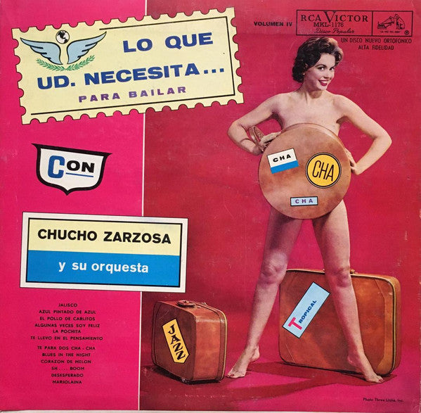 Chucho Zarzosa Y Su Orquesta* - Lo Que Usted Necesita - LP