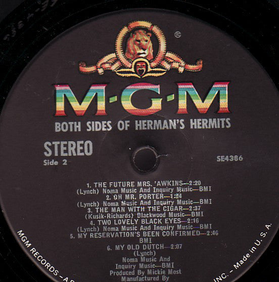 Herman's Hermits - Both Sides Of Herman's Hermits - LP