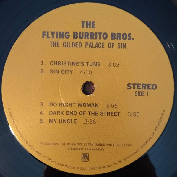 The Flying Burrito Bros - The Gilded Palace Of Sin - LP