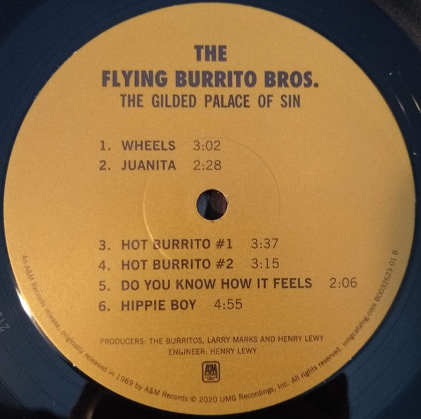 The Flying Burrito Bros - The Gilded Palace Of Sin - LP