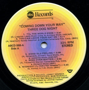 Three Dog Night - Coming Down Your Way - LP