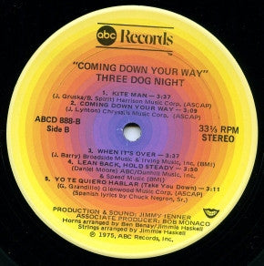 Three Dog Night - Coming Down Your Way - LP