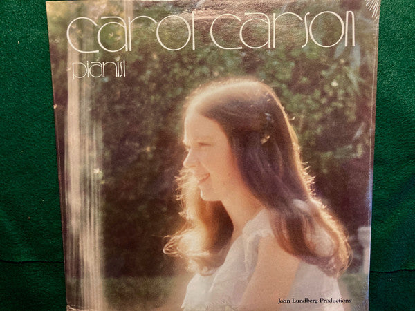 Carol Carson (2) - Pianist - LP
