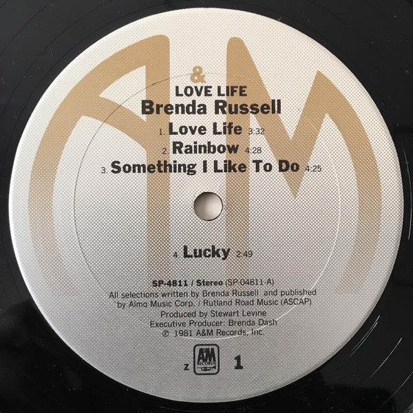 Brenda Russell  - Love Life - LP