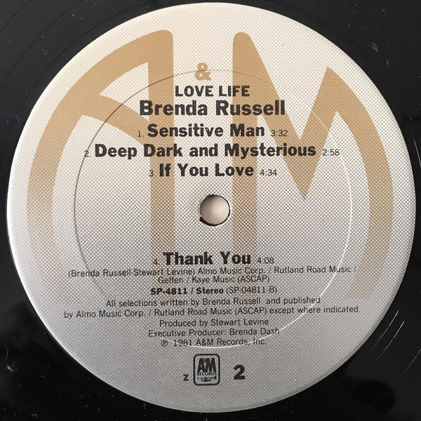 Brenda Russell  - Love Life - LP