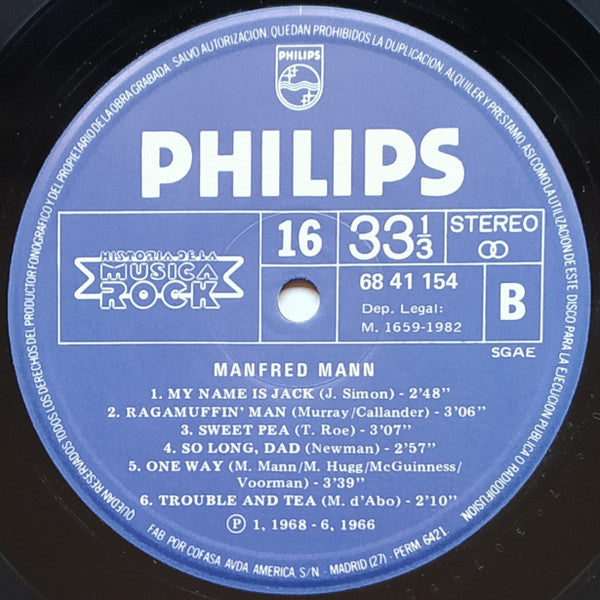 Manfred Mann - Manfred Mann - LP