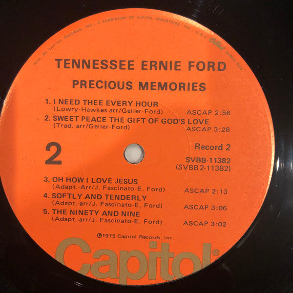Tennessee Ernie Ford - Precious Memories - LP